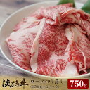 【ふるさと納税】淡路牛 ロース切り落し 750g（250g×