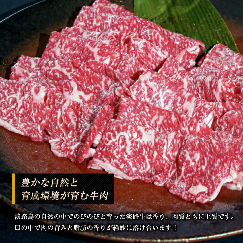 【ふるさと納税】淡路牛 ロース（すき焼き用）800g～1kg