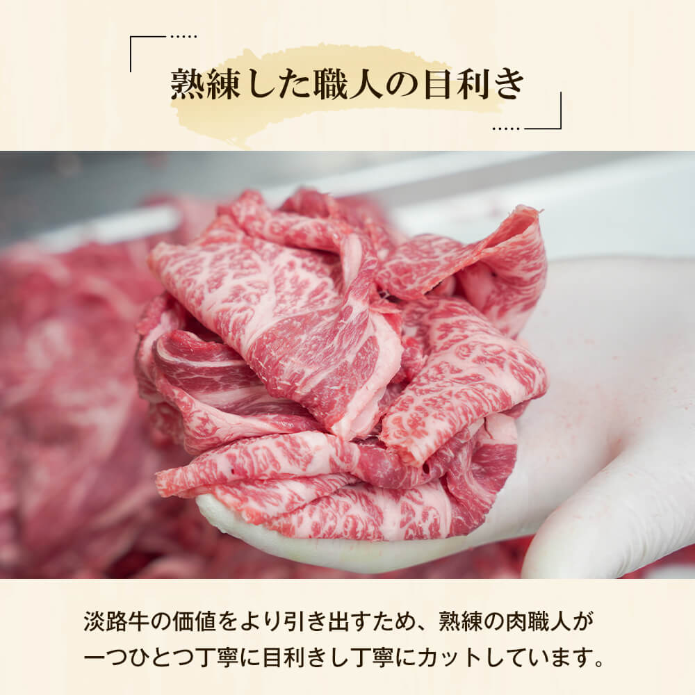 【ふるさと納税】淡路牛の切り落とし3.0kg（300g×10パック)　小分け 牛肉 小間切れ 急速冷凍 国産牛 f282260-awaji-10002427 兵庫県淡路市 サンプル画像3