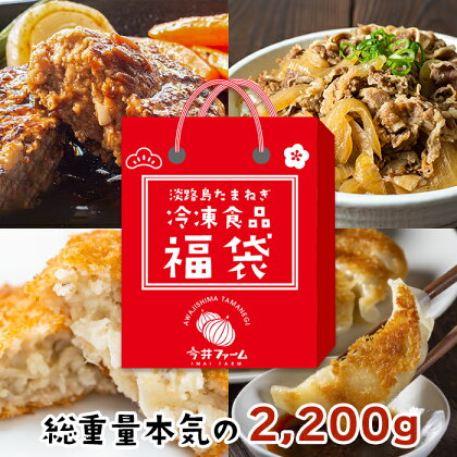 今井ファームの冷凍食品お楽しみ福袋【ハンバーグ・牛丼・餃子・コロッケ】