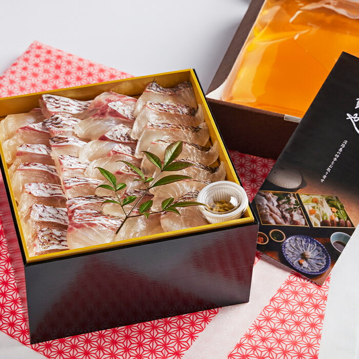 【ふるさと納税】淡路島 鼓や 淡路鯛シャブ・淡路玉ねぎ鍋セット（鯛一匹分） 冷蔵 真鯛 野菜・出汁付き しゃぶしゃぶ