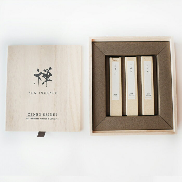 【ふるさと納税】心地（Kokochi）【セージ・ツバキ・ヒノキ】 線香 お供え お香 人気 インセンス アロマ 仏具