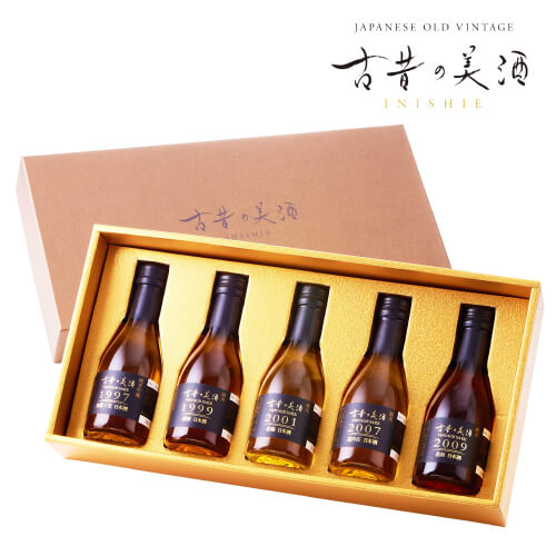 純米古酒5銘柄セット 古昔の美酒「純米」 飲み比べ 日本酒 ギフト お酒 飲み比べセット