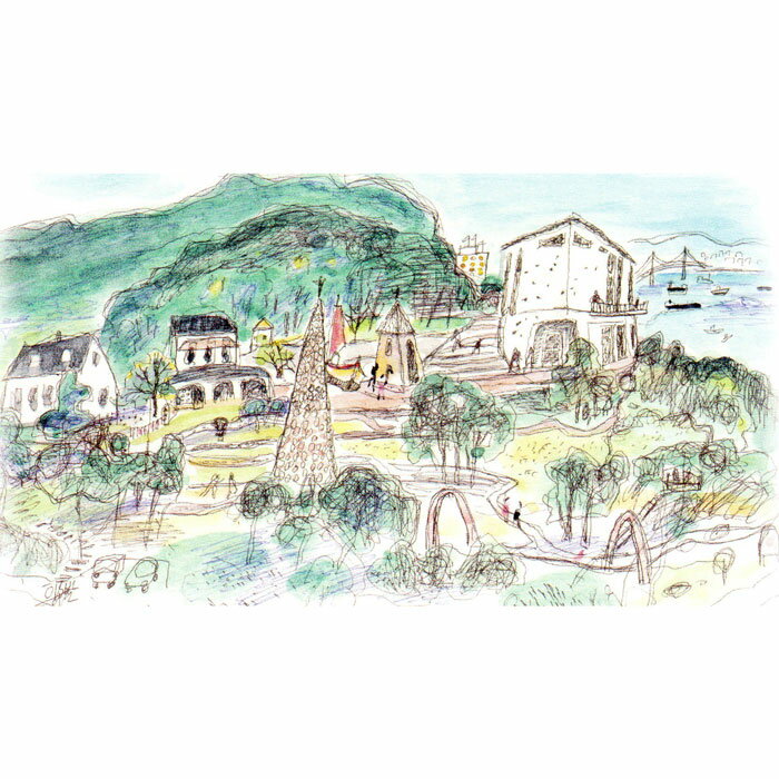 【ふるさと納税】アート山大石可久也美術館利用券セット(3,000円分) 淡路島 観光 体験