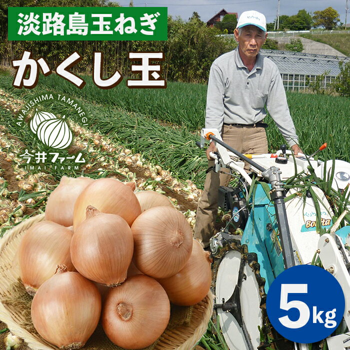 今井ファームの淡路島たまねぎ「かくし玉」 5kg