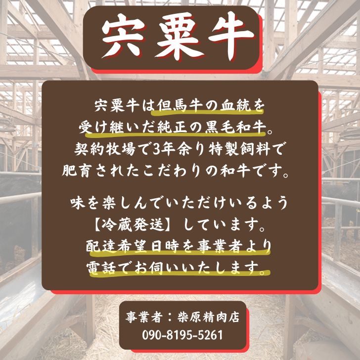 【ふるさと納税】宍粟牛 4.2kg 贅沢セット【梅】 　ステーキ しゃぶしゃぶ 定期発送 冷蔵発送 宍粟牛 国産和牛 黒毛和牛 国産 但馬牛 血統 3年肥育 牛肉 御中元 贈り物 BBQ キャンプ ご褒美 F10 f282278-shiso-10000386 兵庫県宍粟市 サンプル画像3