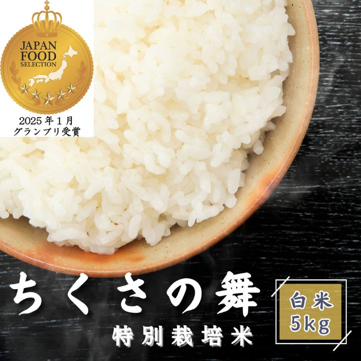 【ふるさと納税】令和7年産 コシヒカリ ちくさの舞 精米 5Kg P11 【 こしひ...