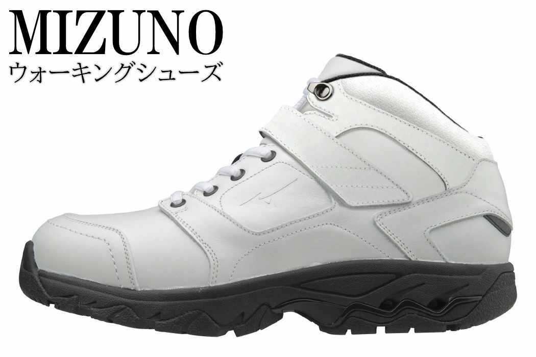 【ふるさと納税】AO24　ミズノウォーキングシューズ ミッドカット【ホワイト2E】　OD　SPECIAL2 WG mizuno　オーダーシューズ　レザー　天然皮革　Wgrip搭載　リニューアル　散歩　オーダーメイド　手作り　日本製　本革　ウォーキング　シューズ　幅広　負担軽減　靴 2