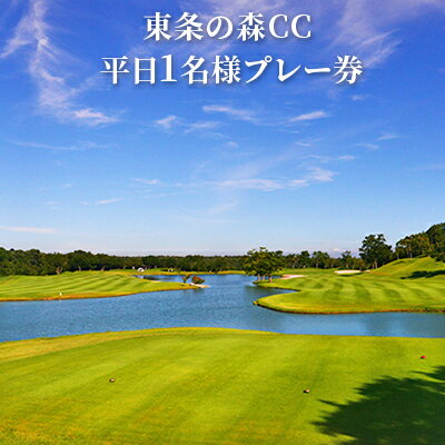 東条の森カントリークラブ 平日1名様プレー券 東条の森CC [ゴルフ場利用権・ゴルフ・平日・プレー券]