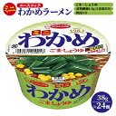 6位! 口コミ数「0件」評価「0」ミニ わかめラーメン ごま・しょうゆ 38g×24個入[ エースコック ラーメン インスタント カップ麺 即席めん 時短 ]　【 麺類 カッ･･･ 