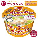 21位! 口コミ数「0件」評価「0」ミニ ワンタンメン タンメン味 39g×12個入[ エースコック ラーメン インスタント カップ麺 即席めん 時短 ]　【 麺類 カップラー･･･ 