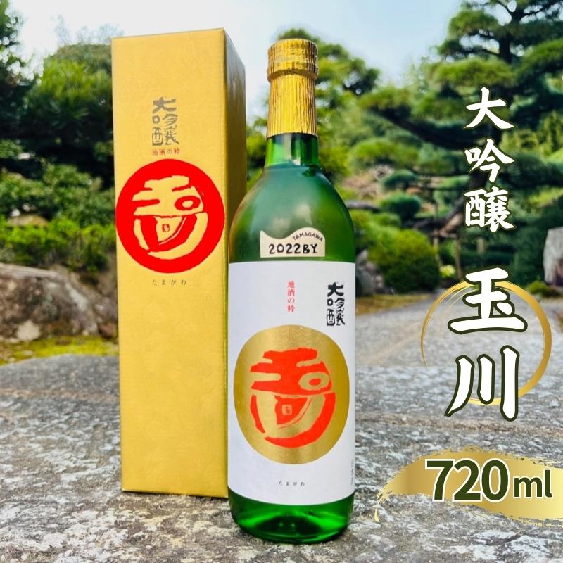 玉川 大吟醸 720ml 木下酒造 加東市特A地区産 山田錦使用 化粧箱入[ 日本酒 酒 お酒 プレゼント 父の日 ギフト ]　【 アルコール 家飲み 宅飲み 晩酌 】