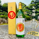 19位! 口コミ数「0件」評価「0」玉川 大吟醸 720ml 木下酒造 加東市特A地区産 山田錦使用 化粧箱入[ 日本酒 酒 お酒 プレゼント 父の日 ギフト ]　【 アルコー･･･ 