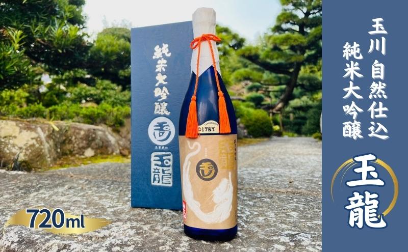 【ふるさと納税】玉川 自然仕込 純米大吟醸 玉龍 (山廃)720ml 木下酒造 加東市特A地区産 山田錦使用 化粧箱入[ 日本酒 酒 お酒 プレゼント 父の日 ギフト ]　【 アルコール 家飲み 宅飲み 晩酌 】