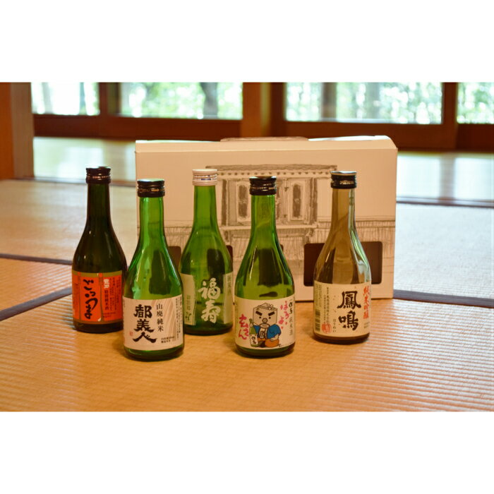 兵−3 兵庫五国!隠れ名酒のほろ酔いセット(300ml×5本) [日本酒]