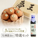 【ふるさと納税】H-222『夢王特選セット(夢王20個+牡蠣醤油1本)』ふるさと納税返礼品限定の特別セット