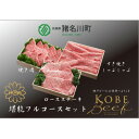 【ふるさと納税】神戸ビーフ 堪能フルコースセット 合計1600g INGWFC10【配送不可地域:離島】【1431609】