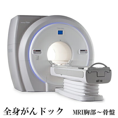 【ふるさと納税】 全身 がんドック MRI 胸部～骨盤 [ 検診 ドック 健康診断 ] 【 チケット 病院 人間ドック ガン検診 造影剤不使用 体への負担がない がんに特化 最新型MRI 全身検査 被ばくし…