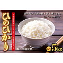 【ふるさと納税】【令和5年度】兵庫県福崎町産 ひのひかり 八千種米5kg 玄米/兵庫県認証食品（うるち米）兵庫推奨ブランド　【お米・玄..