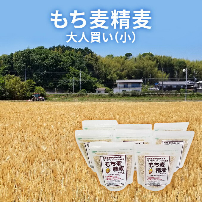 名称麦茶、パンケーキミックス内容量もち麦精麦（フクミファイバー）180g×8袋原材料麦茶：もち麦(兵庫県福崎町産)パンケーキミックス：小麦粉(小麦(兵庫県産))、グラニュー糖、もち麦(兵庫県産)、食塩/膨張剤、(一部に小麦を含む)賞味期限別途ラベルに記載保存方法直射日光、高温多湿を避けて保存してください。製造者株式会社寺尾製粉所兵庫県姫路市福本町15事業者株式会社寺尾製粉所配送方法常温配送備考※画像はイメージです。 ※脱酸素剤を封入していますので、開封後に取り除いてください（開封後は冷蔵庫で保存してください）。 ・ふるさと納税よくある質問はこちら ・寄附申込みのキャンセル、返礼品の変更・返品はできません。あらかじめご了承ください。【ふるさと納税】もち麦精麦大人買い（小）　【 雑穀 加工食品 食物繊維 茹で上げ サラダ トッピング スープ リゾット お料理 ブレンド 】 従来品種よりも食物繊維を豊富に含む「フクミファイバー」を100％使用。 精白米の38倍も食物繊維が含まれています。 もち麦ごはんや茹で上げてサラダのトッピング、スープの具やリゾット等、様々なお料理にご使用いただけます（もち麦ごはん：本品1袋で6合分のお米とブレンドいただけます）。 寄附金の用途について 1.民俗学の父柳田國男やその兄弟の偉業を顕彰し後世に伝える事業 2..船舶工学の権威吉識雅夫を顕彰し後世に伝える事業 3.大庄屋三木家住宅の保存整備、活用に関する事業 4.次代を担う子どもたちの教育やその環境整備に関する事業 5.健康福祉・安全安心・産業振興などまちの発展、充実に資する事業 6.指定なし 受領証明書及びワンストップ特例申請書のお届けについて 【受領証明書】 受領証明書は、ご入金確認後、注文内容確認画面の【注文者情報】に記載の住所にお送りいたします。 発送の時期は、寄附確認後1～2週間程度を目途に、お礼の品とは別にお送りいたします。 【ワンストップ特例申請書について】 ワンストップ特例をご利用される場合、1月10日までに申請書が当庁まで届くように発送ください。 マイナンバーに関する添付書類に漏れのないようご注意ください。 申請書のダウンロードはこちら