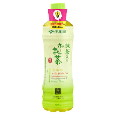 【機能性表示食品】 抹茶入り おーいお茶緑茶525ml 24本(1ケース) 伊藤園【1229084】