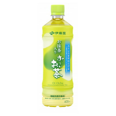 20位! 口コミ数「0件」評価「0」【兵庫県神河町】伊藤園のお抹茶入りおーいお茶　600ml×48本(2ケース)【1458258】