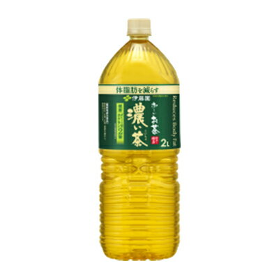 [毎月定期便]おーいお茶 濃い茶2L 6本全3回