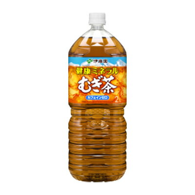 [毎月定期便]健康ミネラルむぎ茶2L 6本全3回