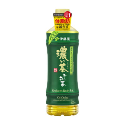 【ふるさと納税】【毎月定期便】おーいお茶　濃い茶600ml　24本　全6回【4012846】