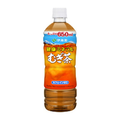 【ふるさと納税】【毎月定期便】健康ミネラルむぎ茶650ml　24本　全6回【4012848】