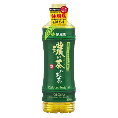 2023年8月発送開始『定期便』お〜いお茶濃い茶600ml 48本(2ケース)全3回【5128967】