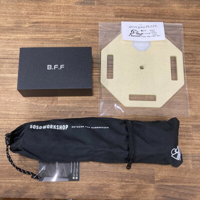 【ふるさと納税】BFF LEDランタン+ハーベストグリーングラスプレート+5050WORKSHOPランタンスタンド【1374106】