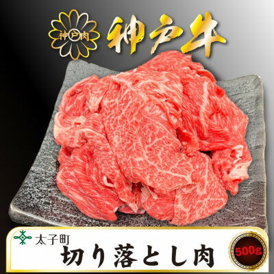 訳あり神戸牛 TSS1 切り落とし肉 500g[配送不可地域:離島]