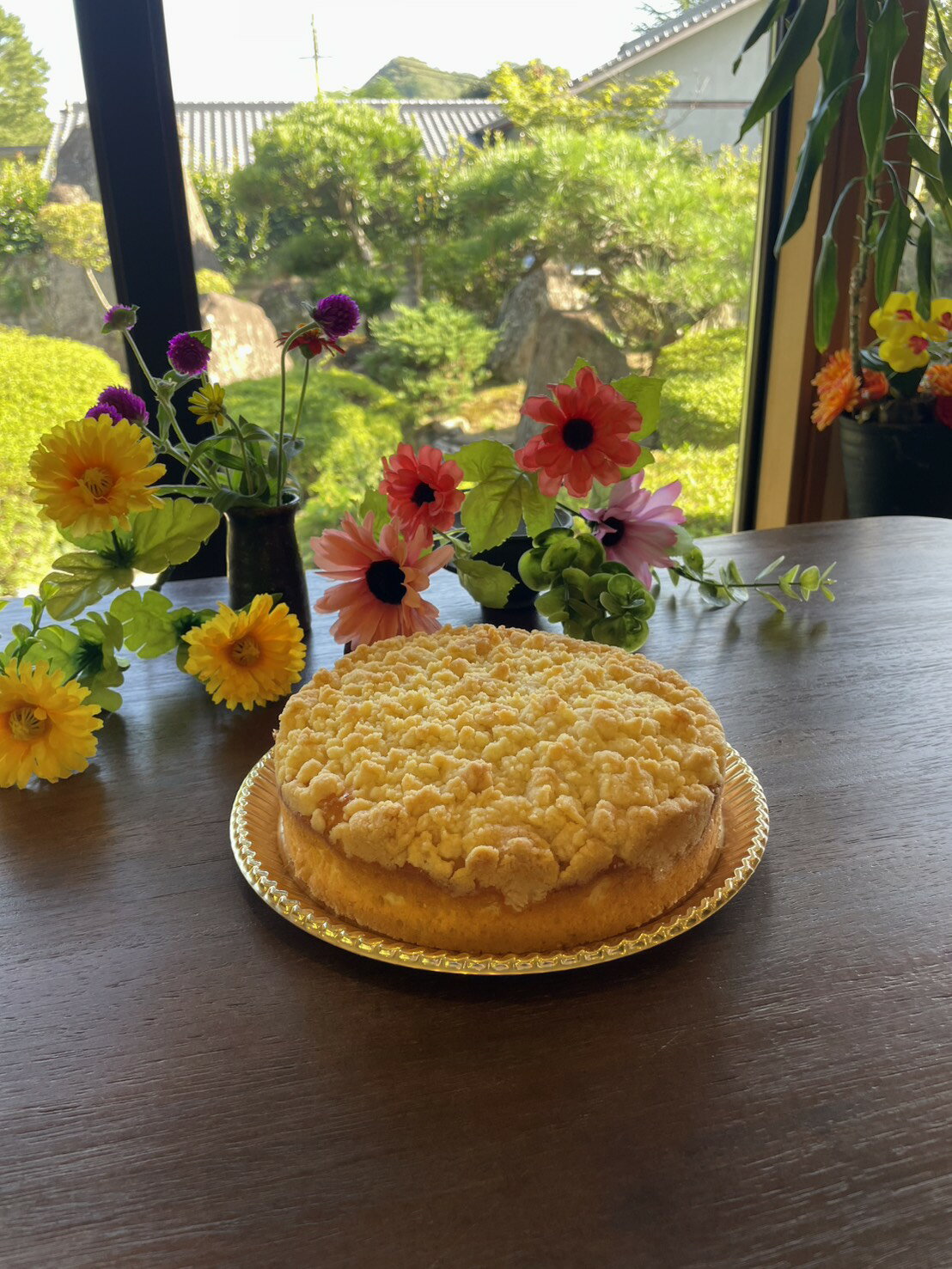 【ふるさと納税】 シュトロイゼルクーヘン 6号 | ケーキ 国産小麦粉 お菓子 兵庫県 上郡町