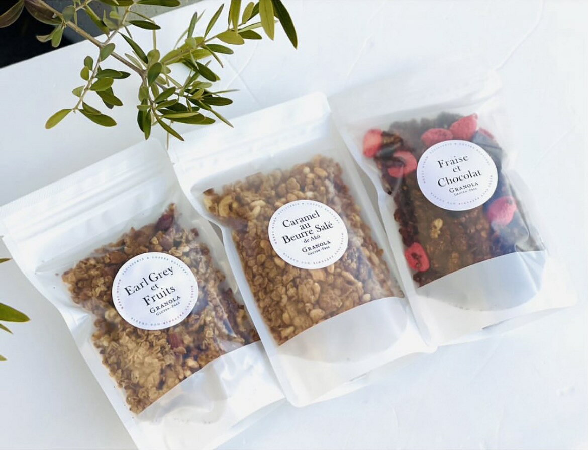 【ふるさと納税】グラノーラ3種セット・200g×3 グルテンフリー(アールグレイ・塩キャラメル・苺&チョコ) | グラノーラ グルテンフリー アールグレイ 塩キャラメル 苺&チョコ 苺 チョコ 兵庫県 上郡町