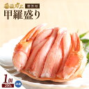 【ふるさと納税】贈答用 香住ガニ甲羅盛り【200g×1個】冷凍便 甲羅盛 ベニズワイガニ 香住蟹 かに グルメ 贈答品 お取り寄せ 日本海 ギフト 和食 マルヤ...