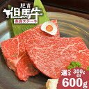 【ふるさと納税】肥育但馬牛 赤身ステーキ【選べる内容量 300g・600g】比較的脂身が少ない赤身ステーキ! 和牛 赤身肉 ステーキ 但馬牛 ブランド牛 ブラン...