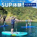 【ふるさと納税】【兵庫・新温泉・SUP】陸では出会えない景色を!日本遺産諸寄でSUP体験!ペアチケット 1枚 SUP 海 海水浴 レジャー 体験 バドル バドル...