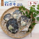【ふるさと納税】山陰の天然岩ガキ詰合せ(大きさにより5〜7個入) 1個250~400g程度 詰め合わせ セット 牡蠣は殺菌済 下処理済 生食OK カキ BBQ ...