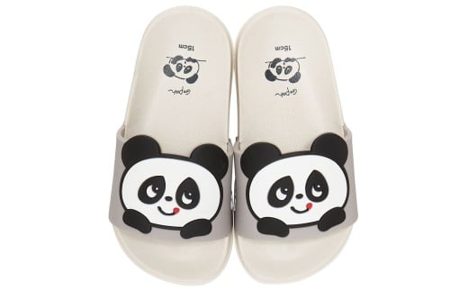 キッズ シャワー サンダル 15.0cm〜17.0cm ゴパン パンダ パンダ柄 ぱんだ 男の子 女の子 子供 こども かわいい 夏 海 ビーチ スケーター skater サンダル 靴 くつ プール 海水浴 子ども キャラクター 奈良県 奈良市 なら