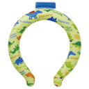 【ふるさと納税】涼感リング ネッククーラー 冷感素材 冷感 暑さ対策 ひんやり スケーター〈skater〉【サイズM・L選択可】 ディノサウルス 恐竜 ダイナソー 男の子 男子 アウトドア ウォーキング 通勤 エコ 繰り返し使える 奈良県 奈良市 なら