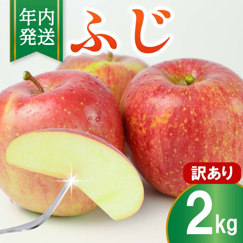 りんご ふじ 訳あり 約2kg 2025年産 令和7年産 フルーツ 果物 スイーツ デザート おやつ ふじりんご 林檎 リンゴ 旬 贅沢 お菓子 サラダ 2kg 2キロ りんご 訳あり 訳アリ 産地直送 数量限定 先行予約 不揃い 奈良県 奈良市