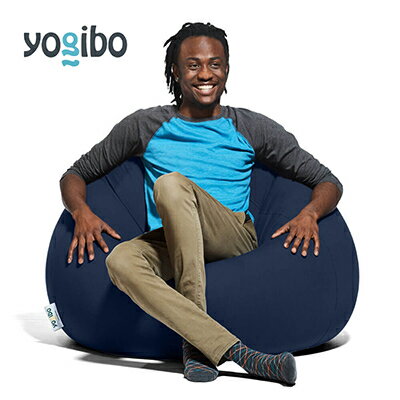 【ふるさと納税】Yogibo Pod(ヨギボー ポッド)ネイビーブルー【配送不可地域：離島】【1167201】