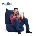 【ふるさと納税】Yogibo Short(ヨギボー ショート)ネイビーブルー【配送不可地域:離島】【1167233】