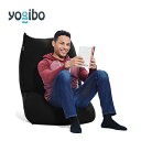 【ふるさと納税】Yogibo Short(ヨギボー ショート)ブラック【配送不可地域:離島】【1167239】