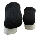 【ふるさと納税】日本製 かかとサポーター ( 踵保護 クッション ) ブラック 1P (4080-7214)【1257841】