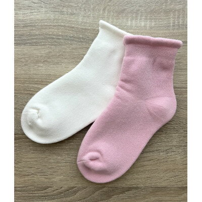 135位! 口コミ数「0件」評価「0」ふわもち鯛焼き靴下x2足組(ピンク、ホワイト)【1657274】
