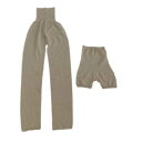 【ふるさと納税】日本製 オーガニックコットン ルームパンツ & 腹巻パンツ 1分丈 ナチュラル (615-610)【1088675】