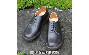 【ふるさと納税】KOTOKA紳士靴 一枚革ダービー KTO2002 ブラック 【ファッション・靴・シューズ・雑貨・日用品・紳士靴・牛革】