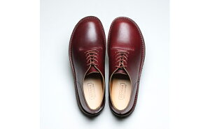 【ふるさと納税】KOTOKA ( コトカ ) 紳士靴 一枚革 ダービー KTO2002 ( バーガンディ ) 【ファッション・靴・シューズ・雑貨・日用品・紳士靴・牛革】
